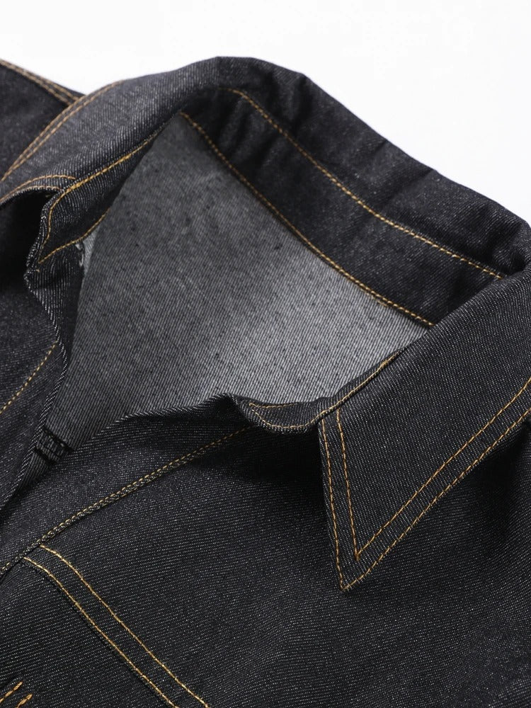 Timeless Denim Pants Set