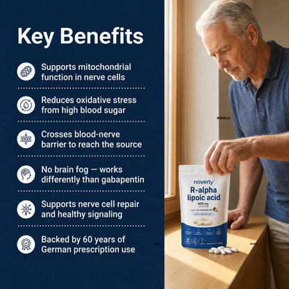 Boovelle™ R-Alpha Lipoic Acid — 600mg Pure R-Form Softgels
