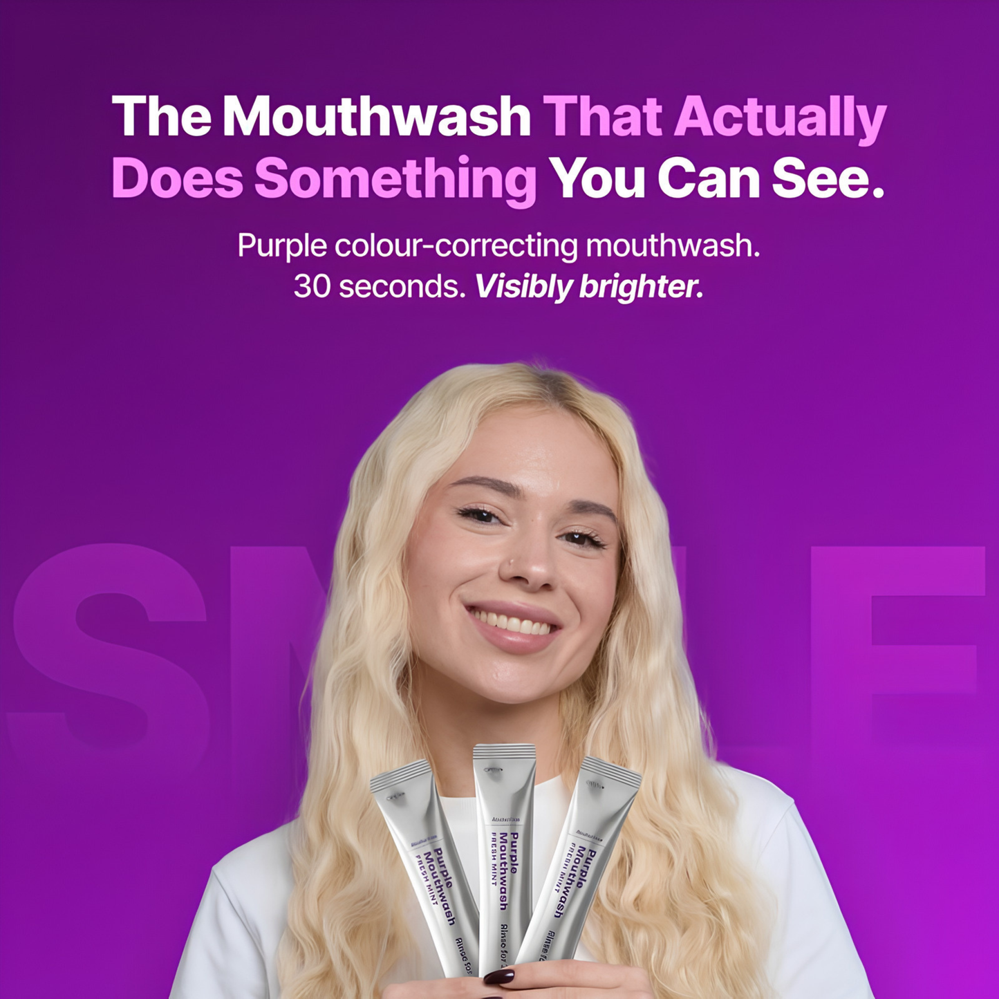 Purple Mouthwash - Sachets 20 Pack