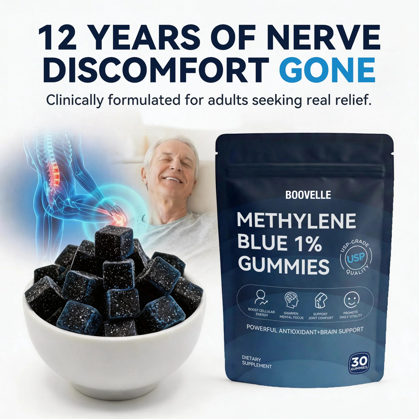 Boovelle™ Methylene Blue Gummies