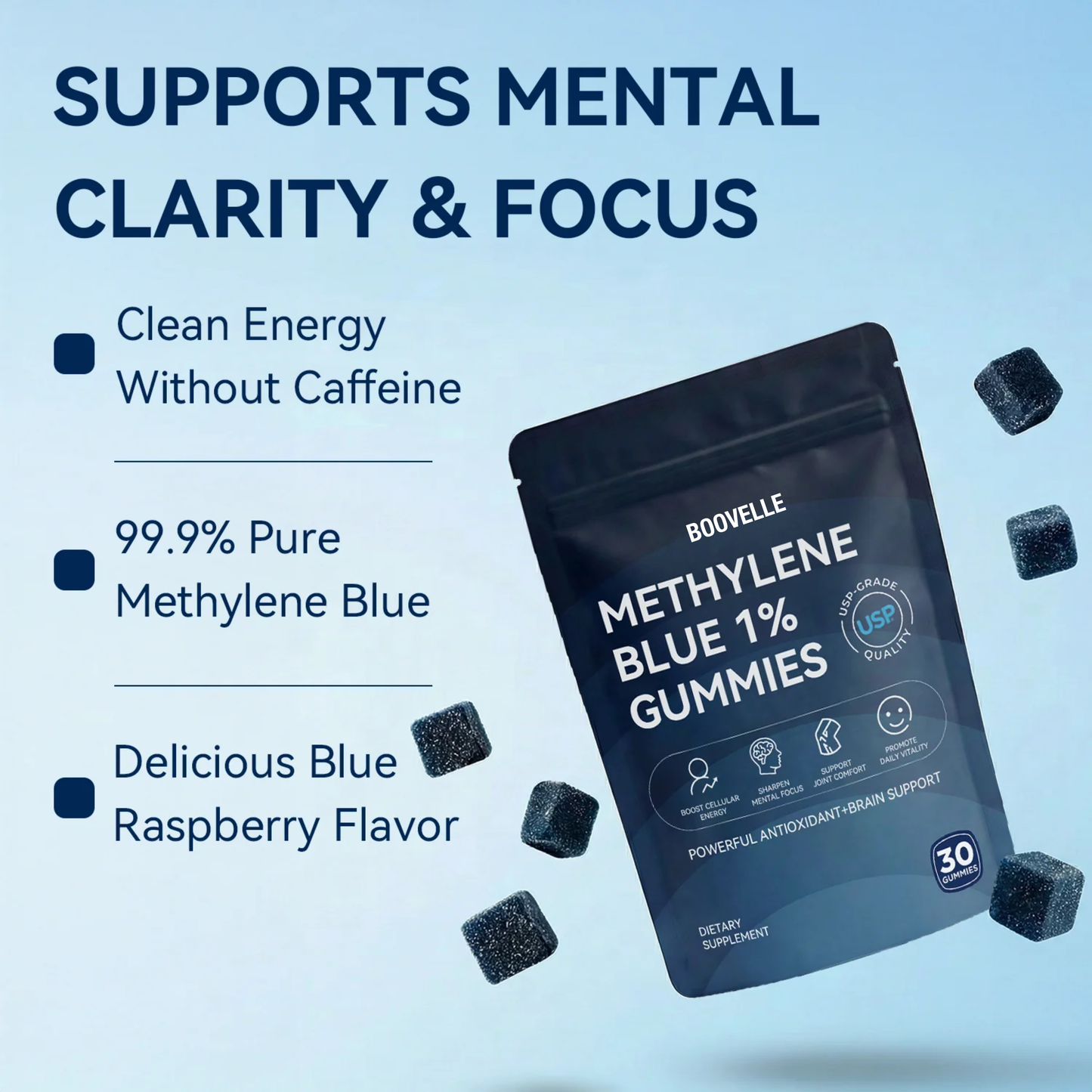Boovelle™ Methylene Blue Gummies