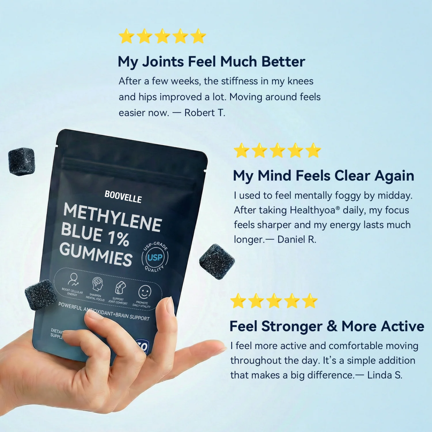 Boovelle™ Methylene Blue Gummies