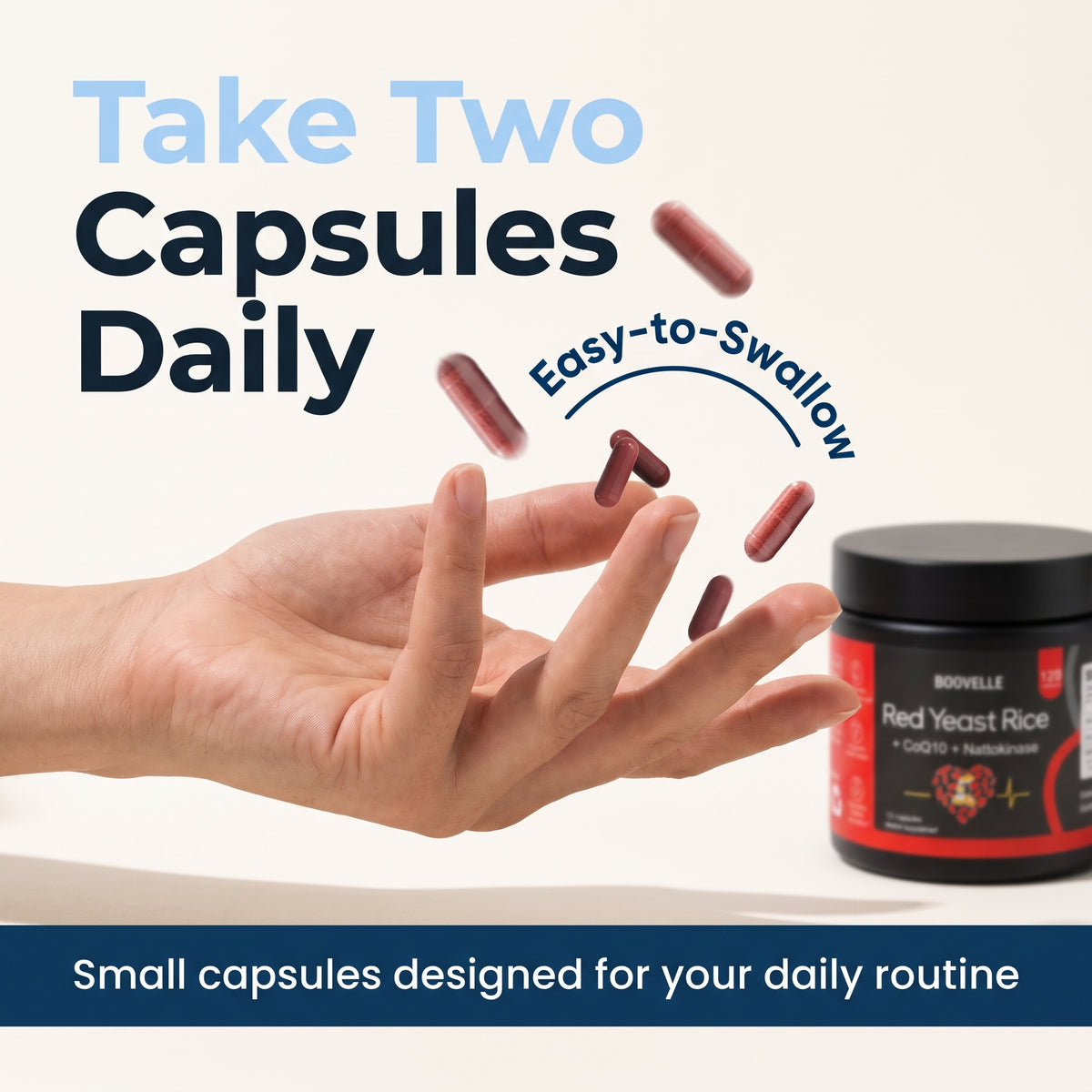 Boovelle™ Red Yeast Rice with Nattokinase & CoQ10